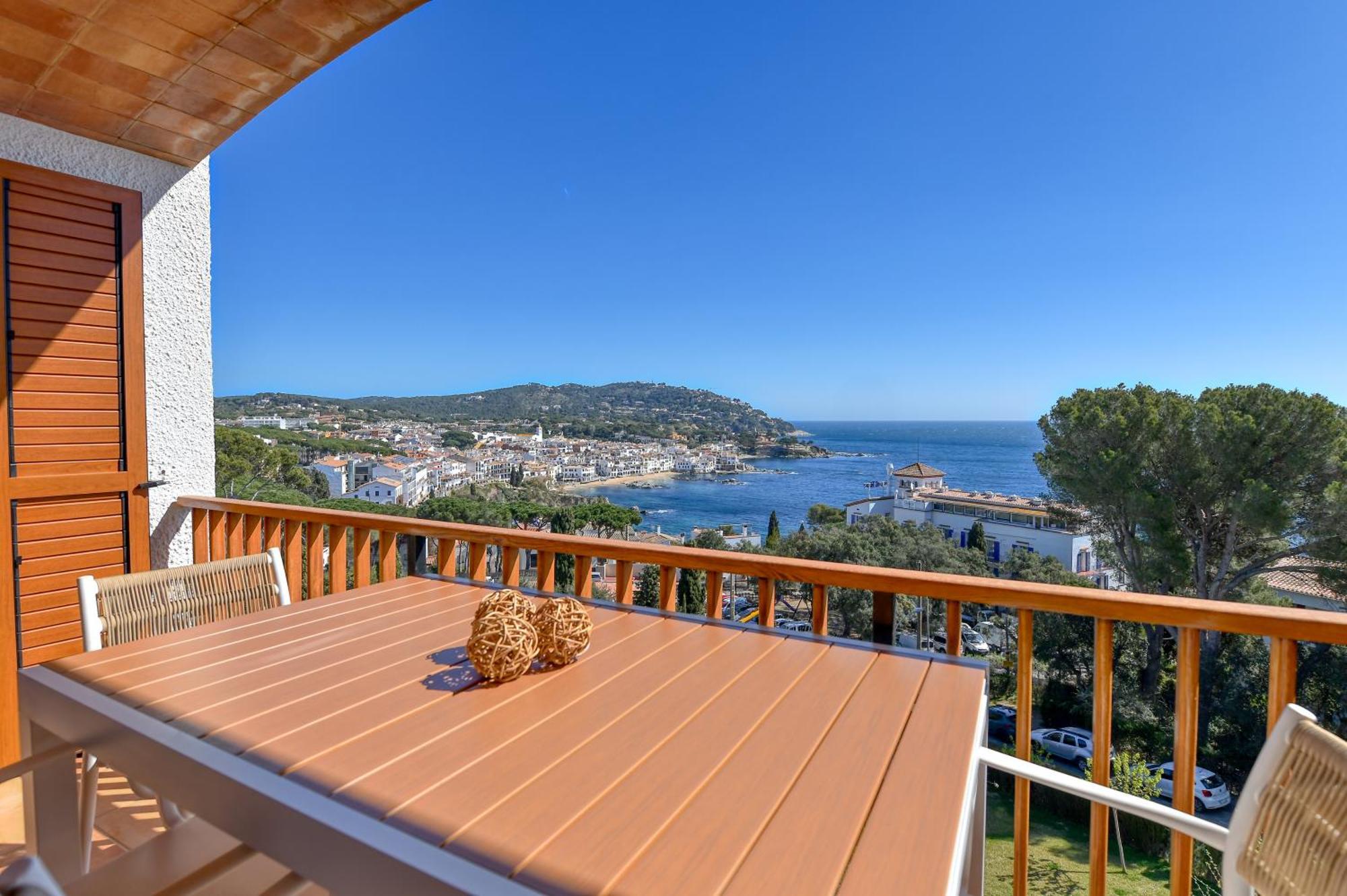 Panoramic Sea Views Apartment Calella De Palafrugell Exterior foto