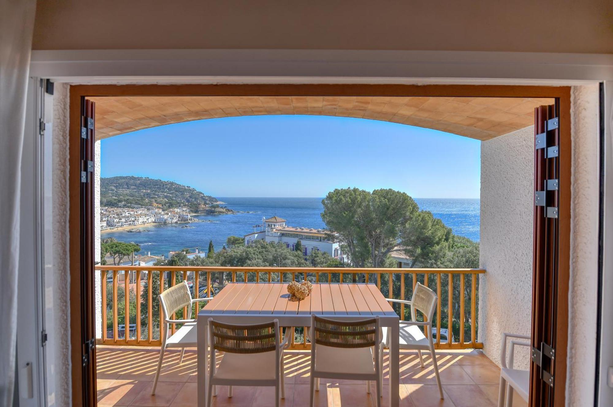 Panoramic Sea Views Apartment Calella De Palafrugell Exterior foto