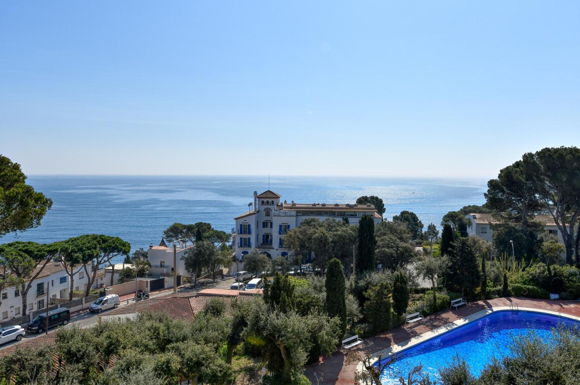 Panoramic Sea Views Apartment Calella De Palafrugell Exterior foto
